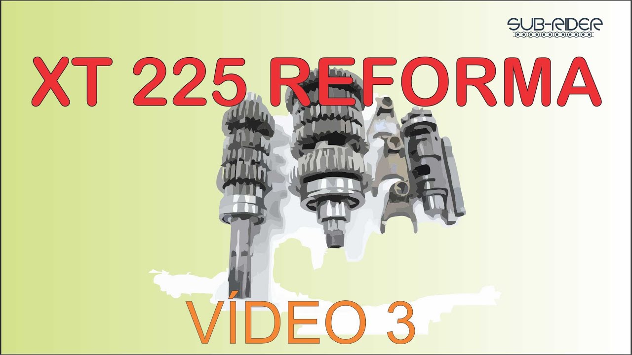 Yamaha XT 225 reforma -  video 3