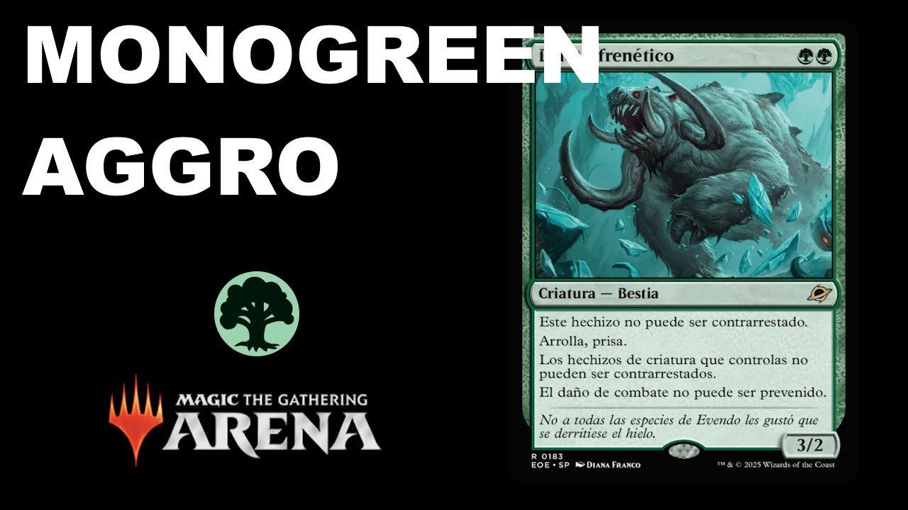 POR FIN LLEG&Oacute; LA APISONADORA. Monogreen Aggro