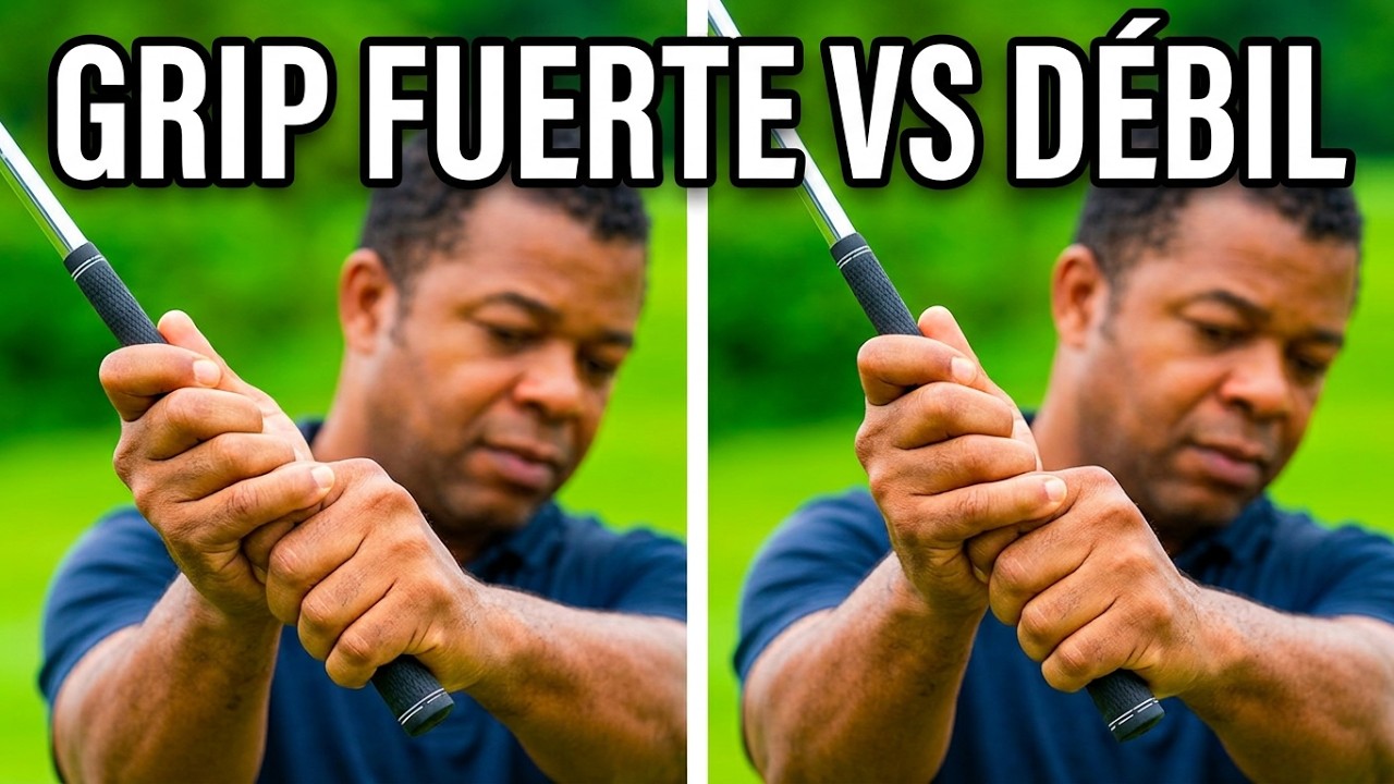 Grip  fuerte y d&eacute;bil