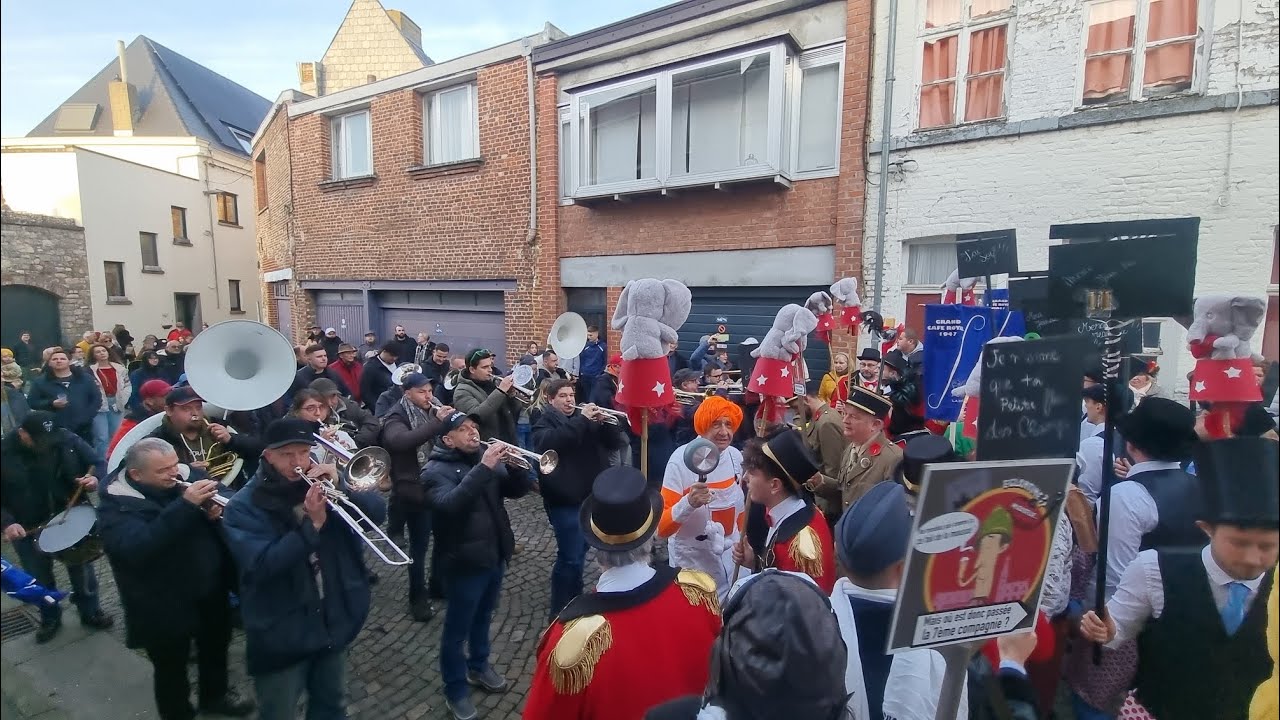#2024 les Gilles de Binche soumonce en musique