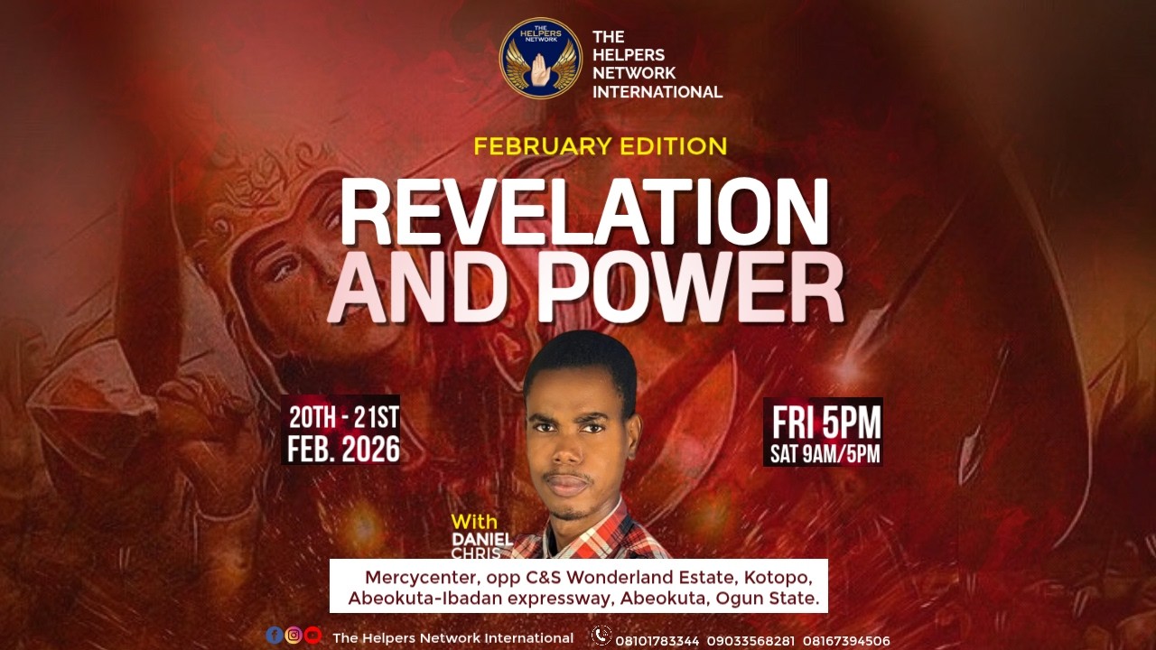 REVELATION AND POWER || FEBRUARY EDITION || DAY 2 EVENING SESSION || DANIEL CHRIS