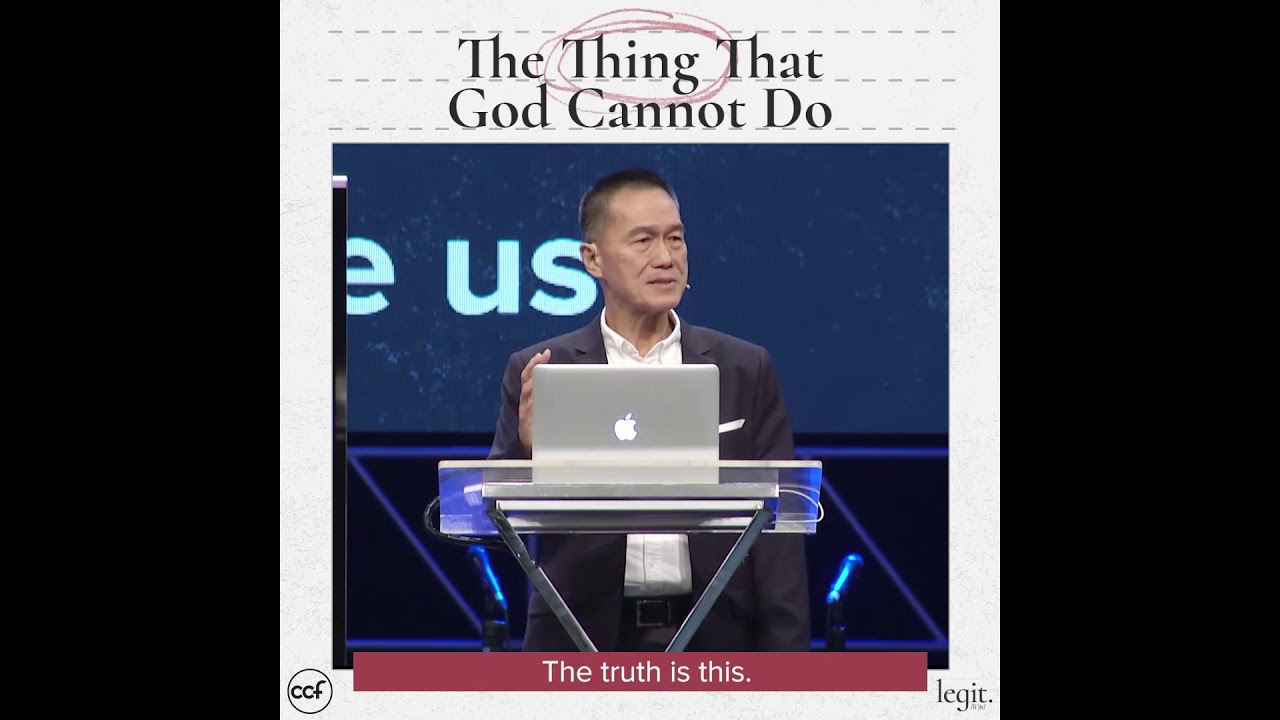 The Thing That God Cannot Do - Peter Tanchi - Legit Snippets
