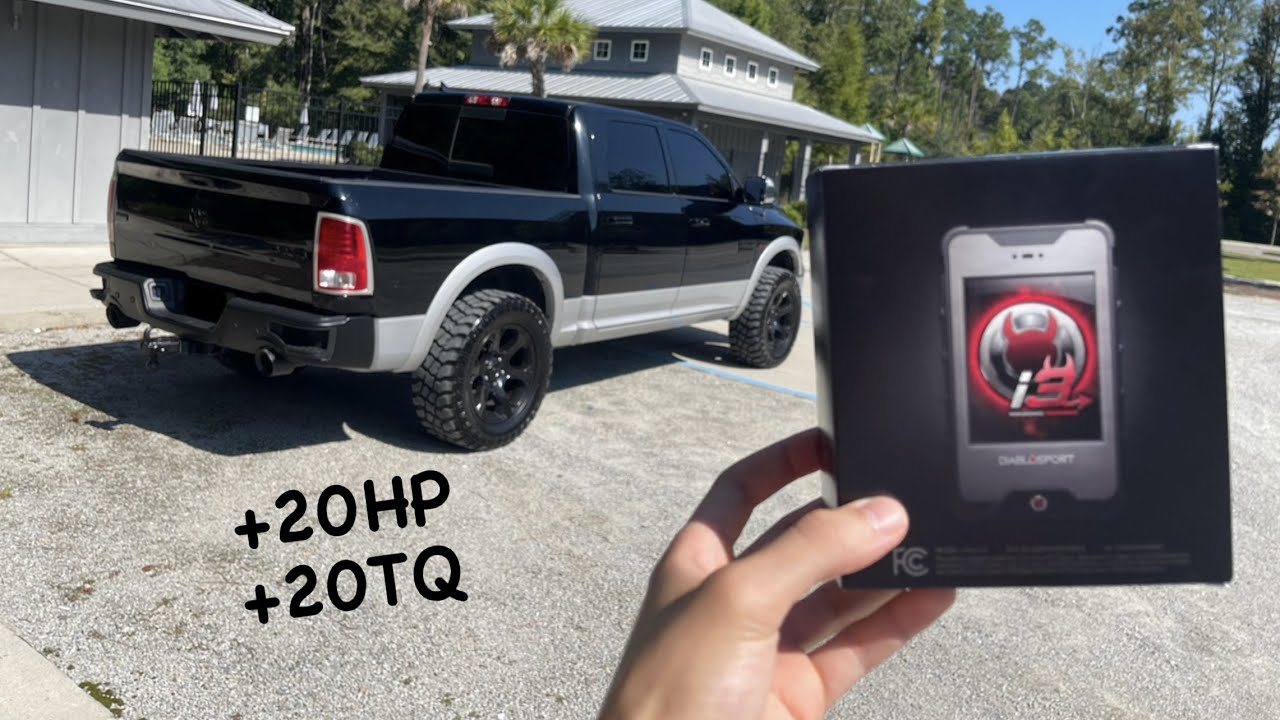 Ram 1500 Diablo sport 93 octane tune review