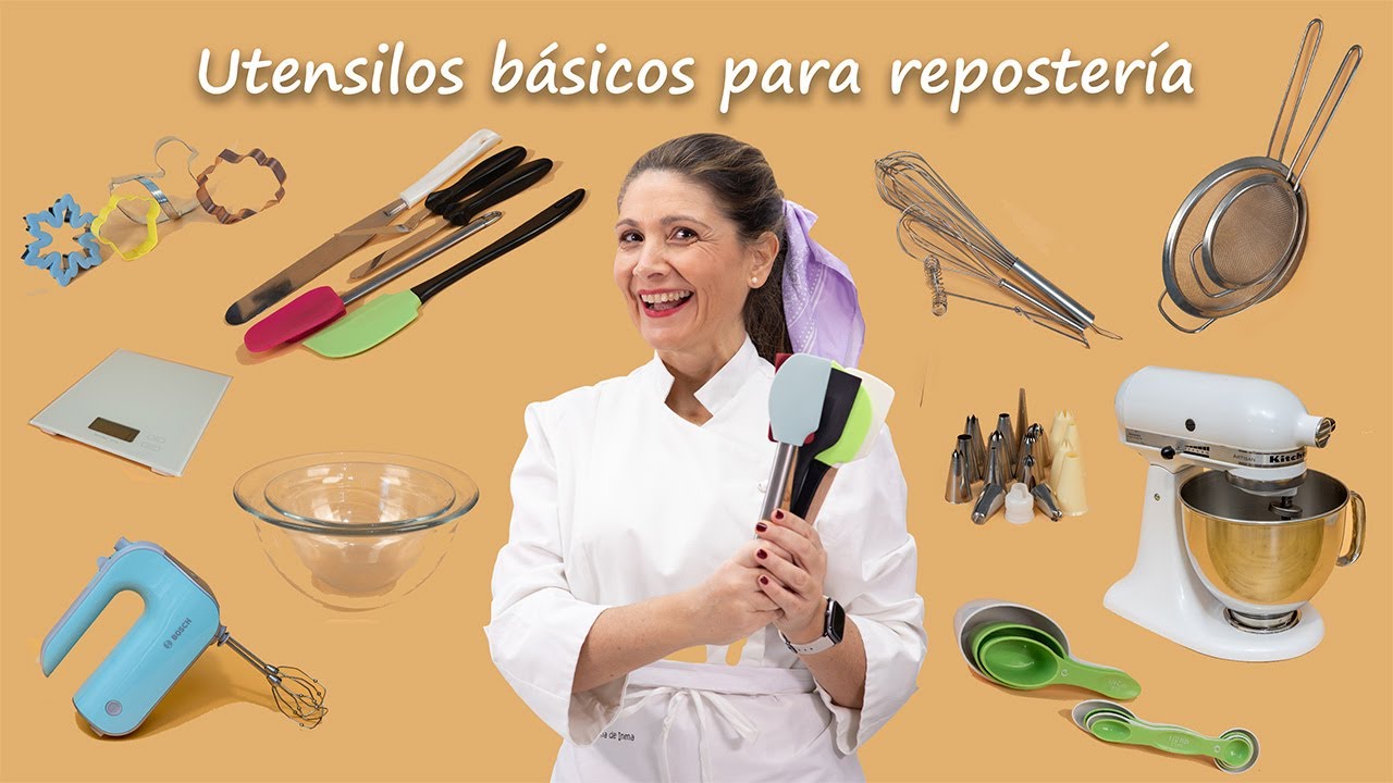 20 UTENSILIOS BÁSICOS para REPOSTERÍA🍪🎂🧁🥧🍮