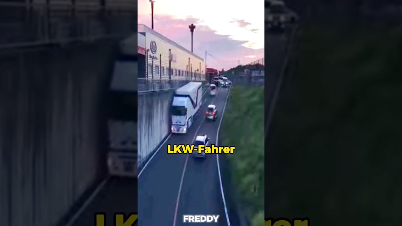 Ten kierowca ciężar&oacute;wki jest niesamowity 🚗 #ciężar&oacute;wka #szorty