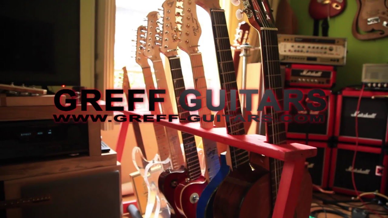 Un stand pour 8 guitares à 4€ seulement! / 8 guitars stand DIY (GREFF GUITARS WORKSHOP)