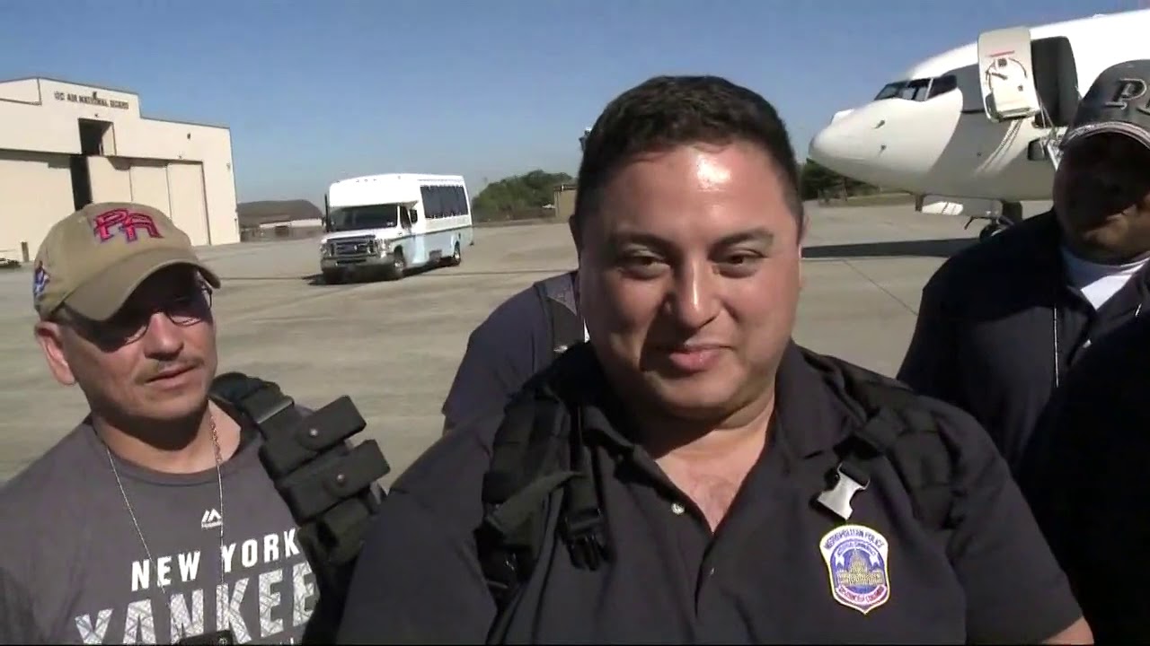 DC police officers emotional over Puerto Rico damage