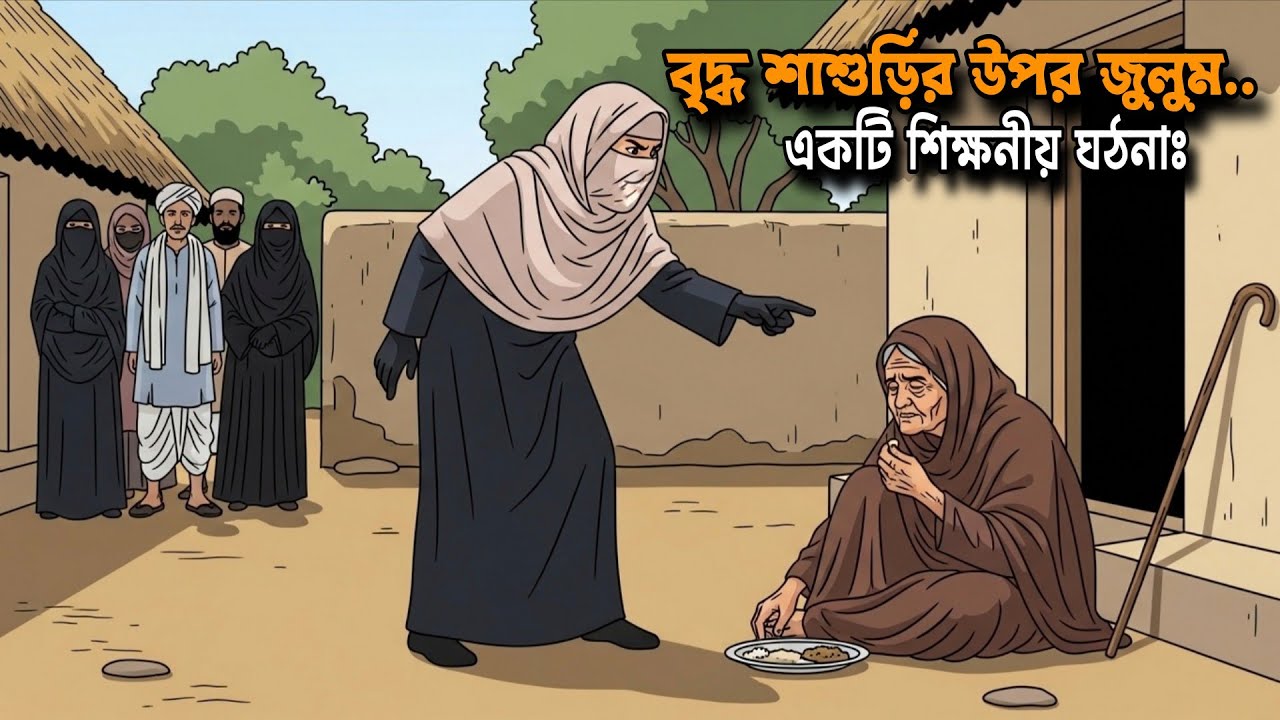 বৃদ্ধ শাশুড়ির উপর জুলুম|| ইসলামিক শিক্ষানীয় গল্প যা শুনলে আপনার হ্নদয় ছুঁয়ে যাবে||#islamicgolpo 