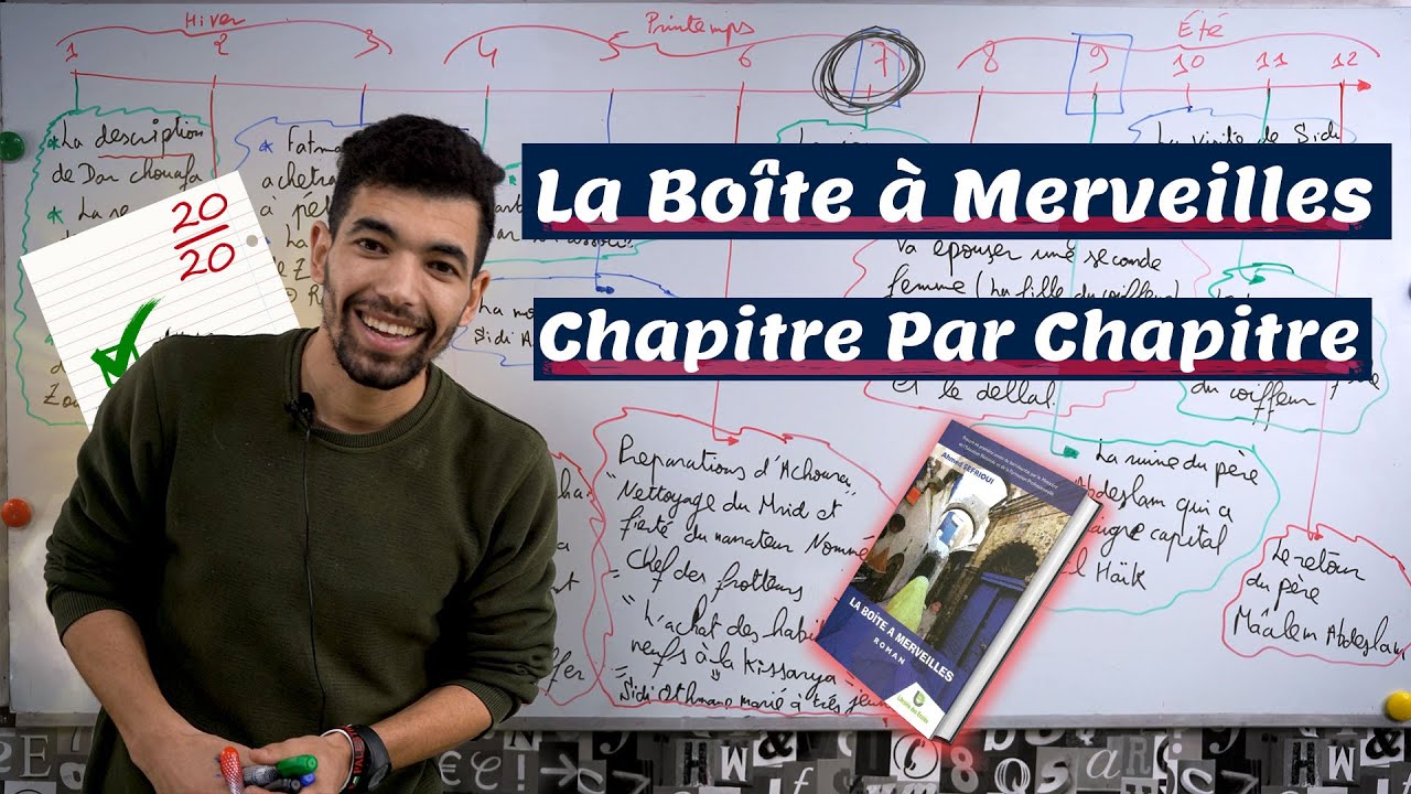 La Boîte à merveilles -- Résumé Chapitre Par Chapitre ---  | الامتحان الجهوي --- الأولى بكالوريا