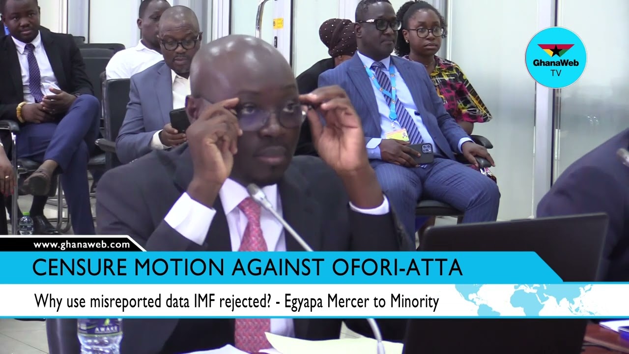 Why use misreported data IMF rejected? - Egyapa Mercer to Minority