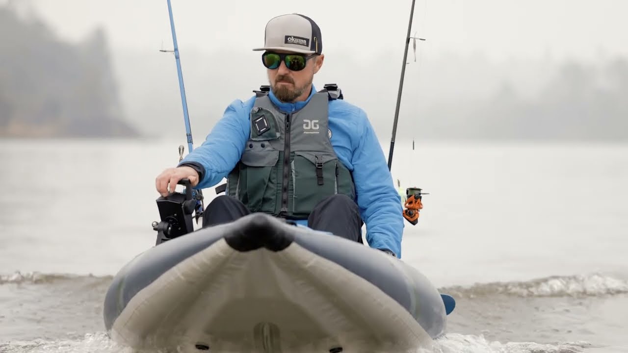 E Drive Propulsion  on Inflatable Kayak or SUP