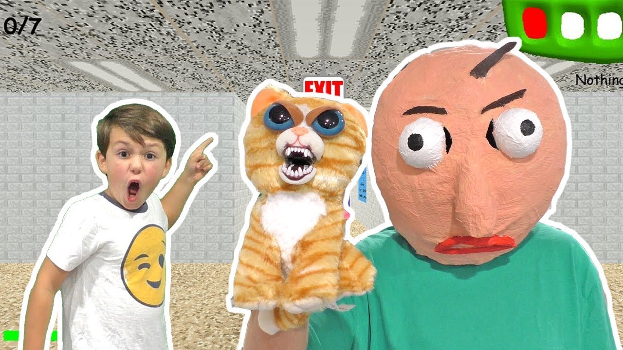 Baldi's Basics In Real Life - Baldi has a Feisty Pet