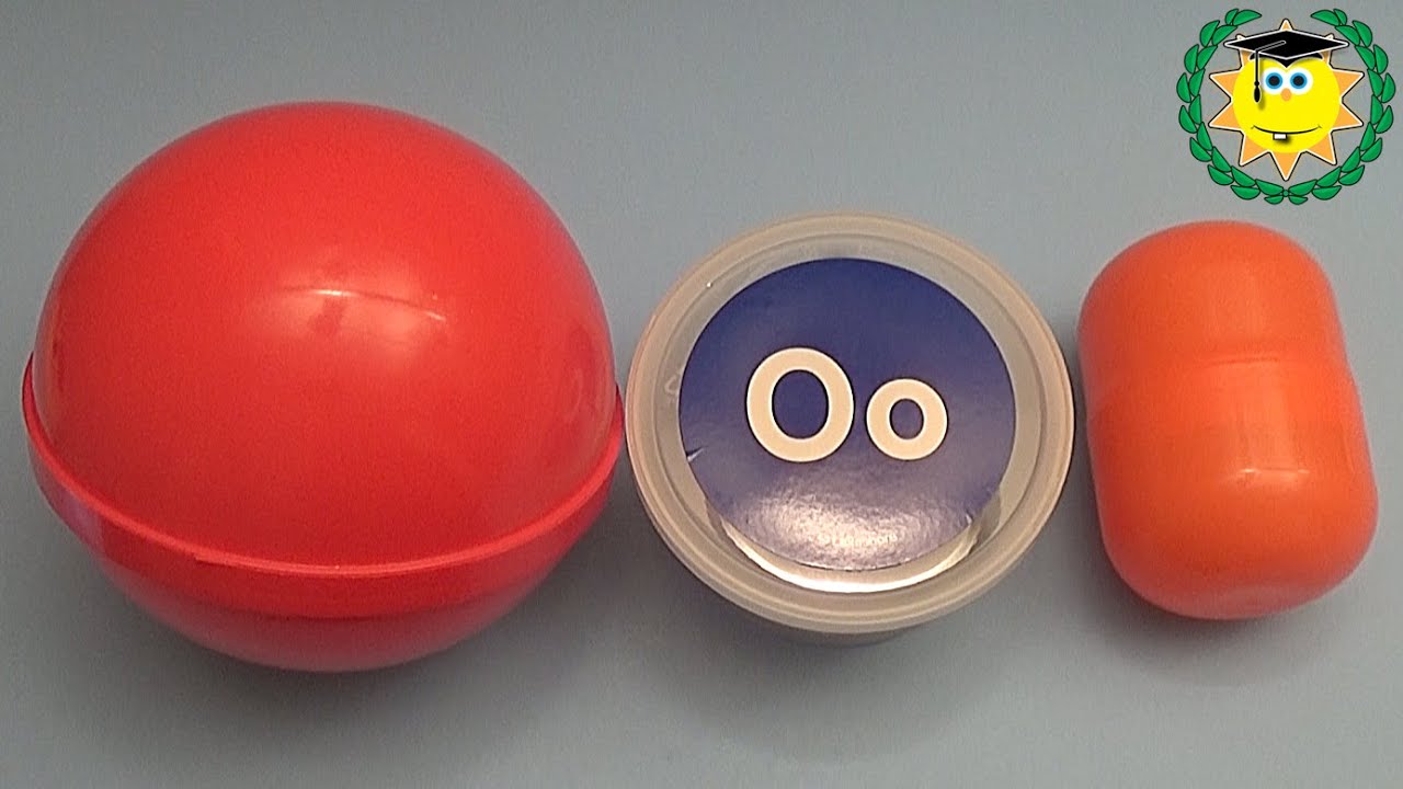 Disney Frozen Surprise Egg Learn-A-Letter!  Spelling Words that Start with the Letter O!