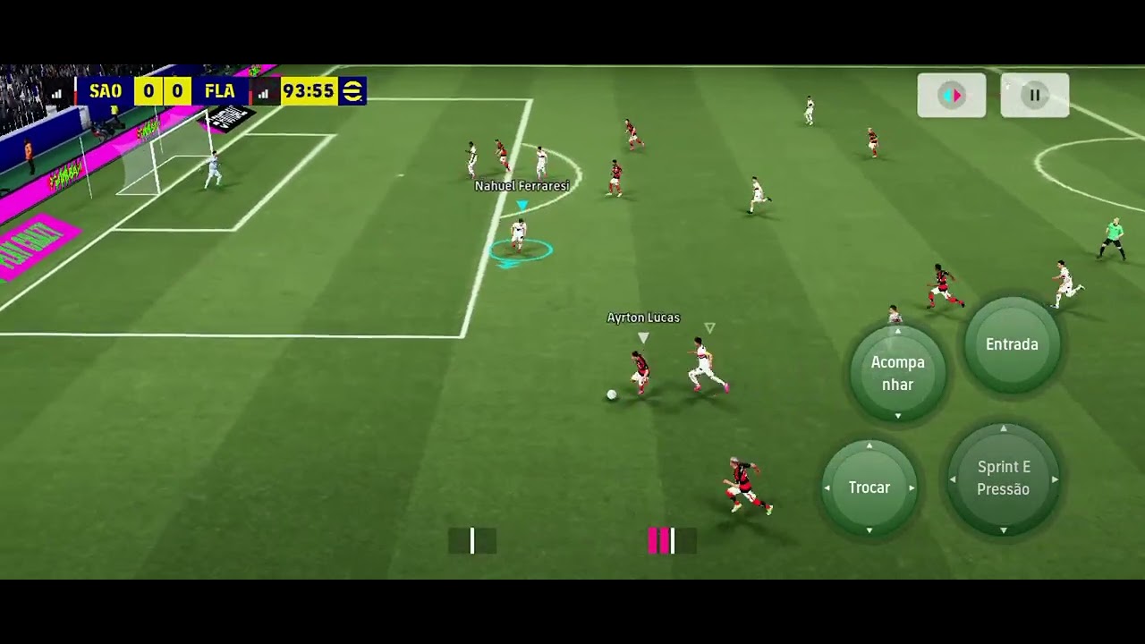 Jogando eFootball ⚽