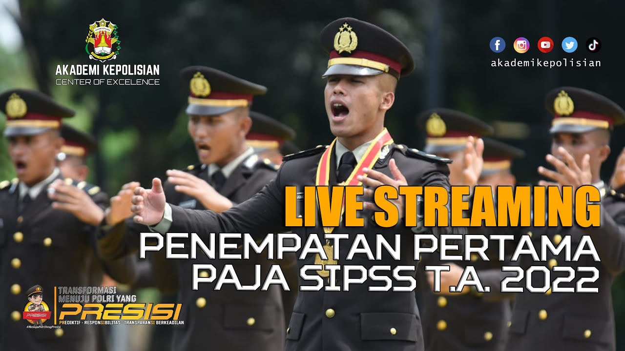 LIVE PENEMPATAN PERTAMA PAJA SIPSS T.A. 2022