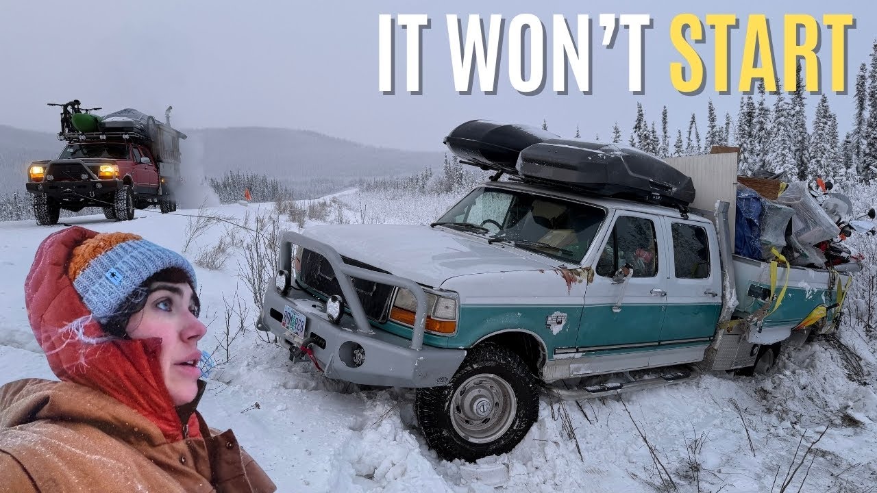 I Just Want to Go Home. (-51° on the Alaska Highway)