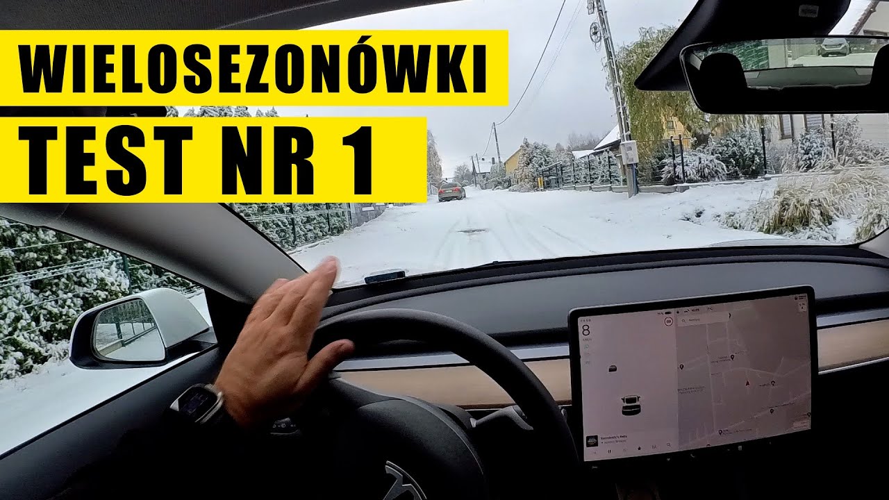 Opony wielosezonowe i Tesla 3 LR + nowy projektor do sypialni