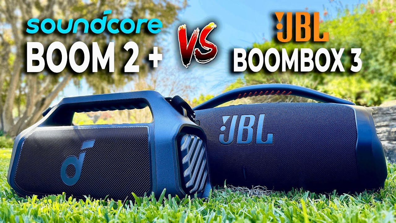 Extended Sound Test (Soundcore Boom 2 Plus vs JBL Boombox 3)