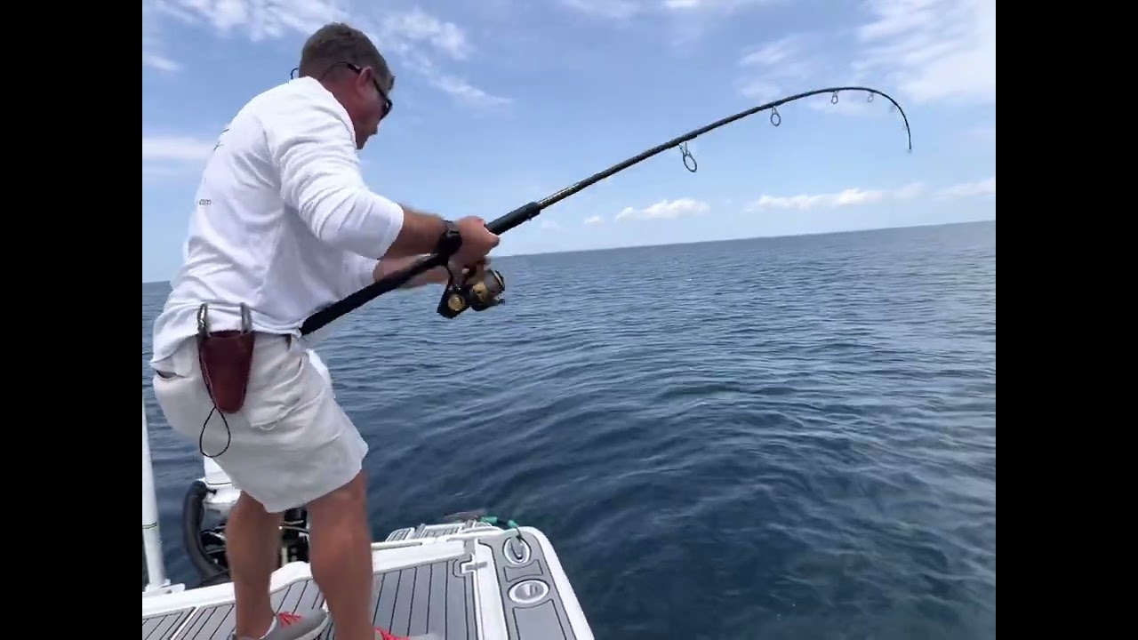 Captain Chuck Madden took me fishing!