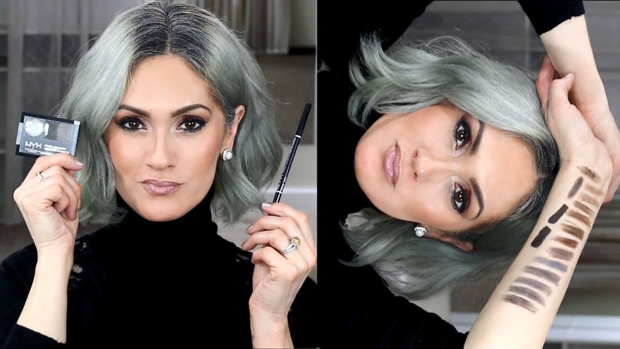 HOW TO FIND YOUR PERFECT EYEBROW SHADE  | 15 Swatches