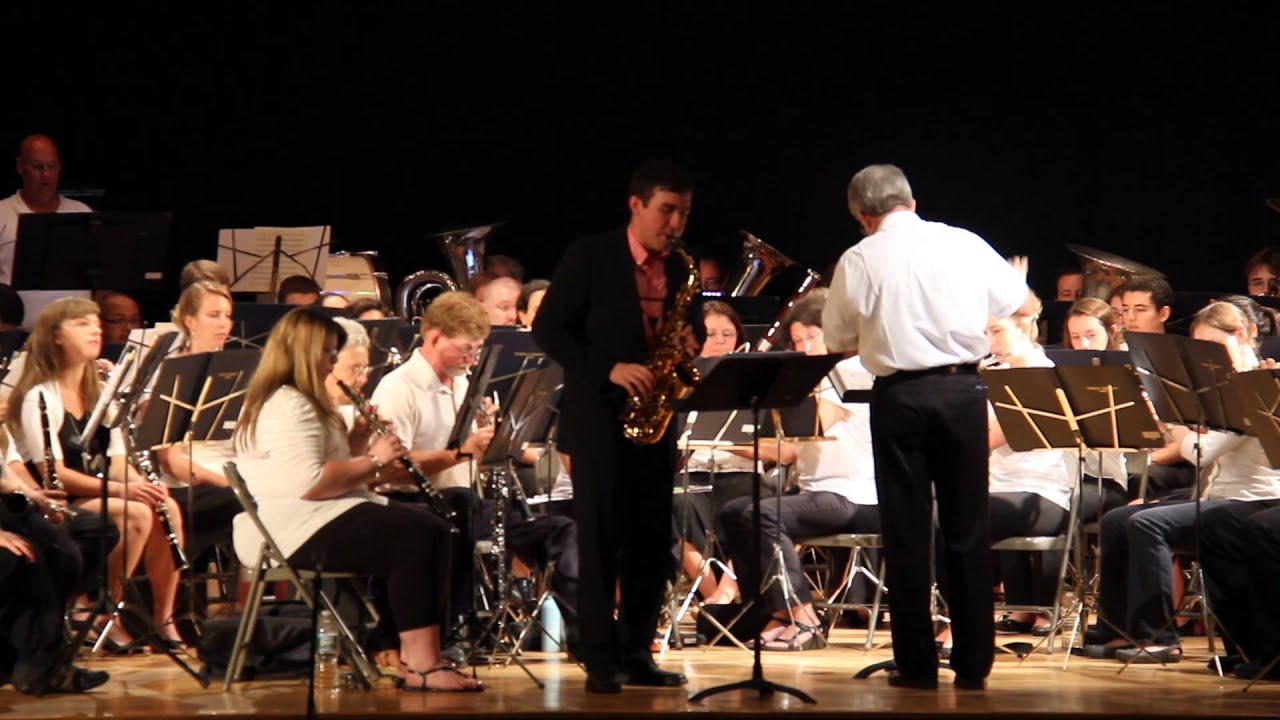 Frank Bencriscutto - Serenade for Alto Saxophone and Band