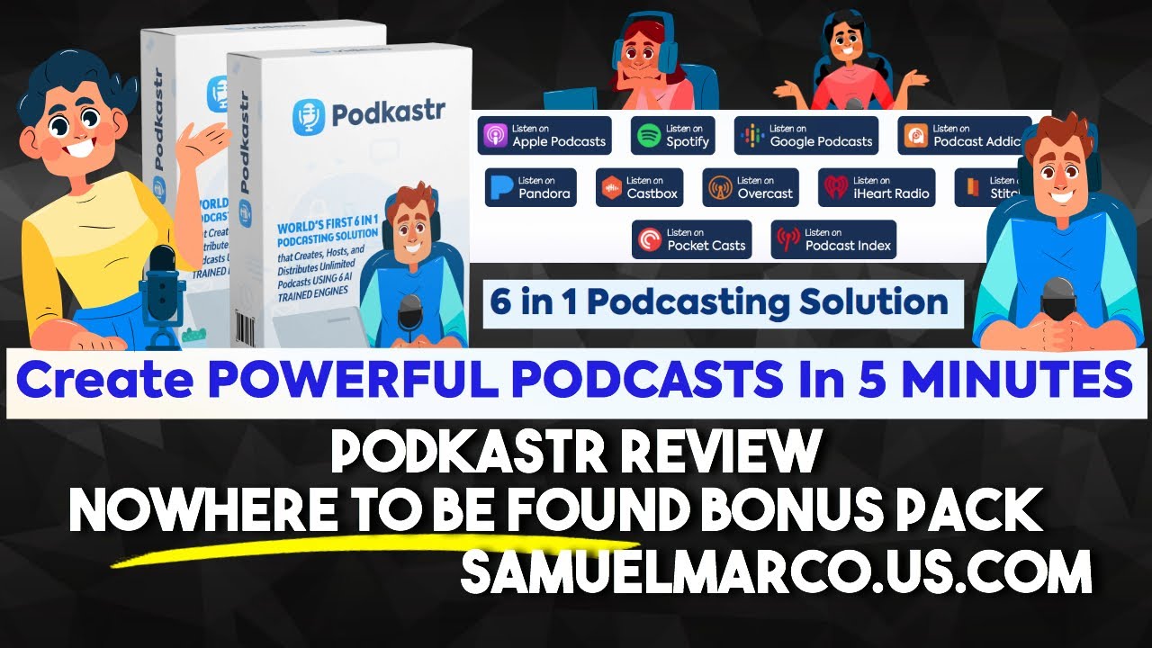 Podkastr Review & Bonus Offer - Watch Podkastr Review & Get NoWhere To Be Found Bonuses