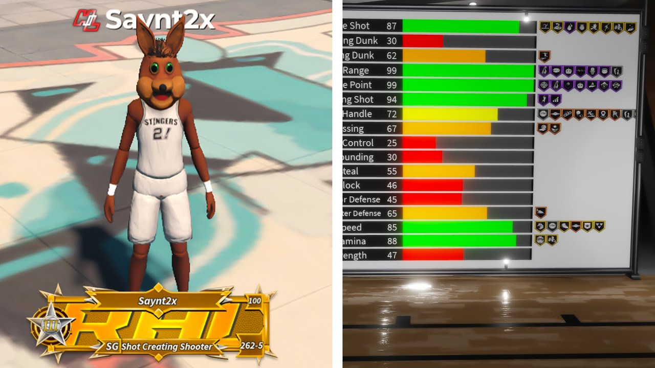 I Went on a 100 GAME WIN STREAK with this *BROKEN* GUARD BUILD!! (RHL)