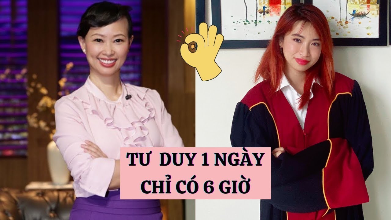TƯ DUY 1 NGÀY CHỈ CÓ 6 GIỜ VÀ NĂNG SUẤT 📈300%😱Nhật Minh thử phương pháp làm việc Shark Thái Vân Linh