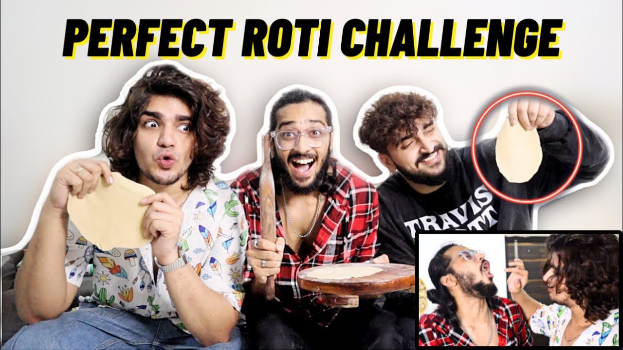 BOYS try to  MAKE ROTI for the FIRST TIME🫓 🤩 *Challenge*