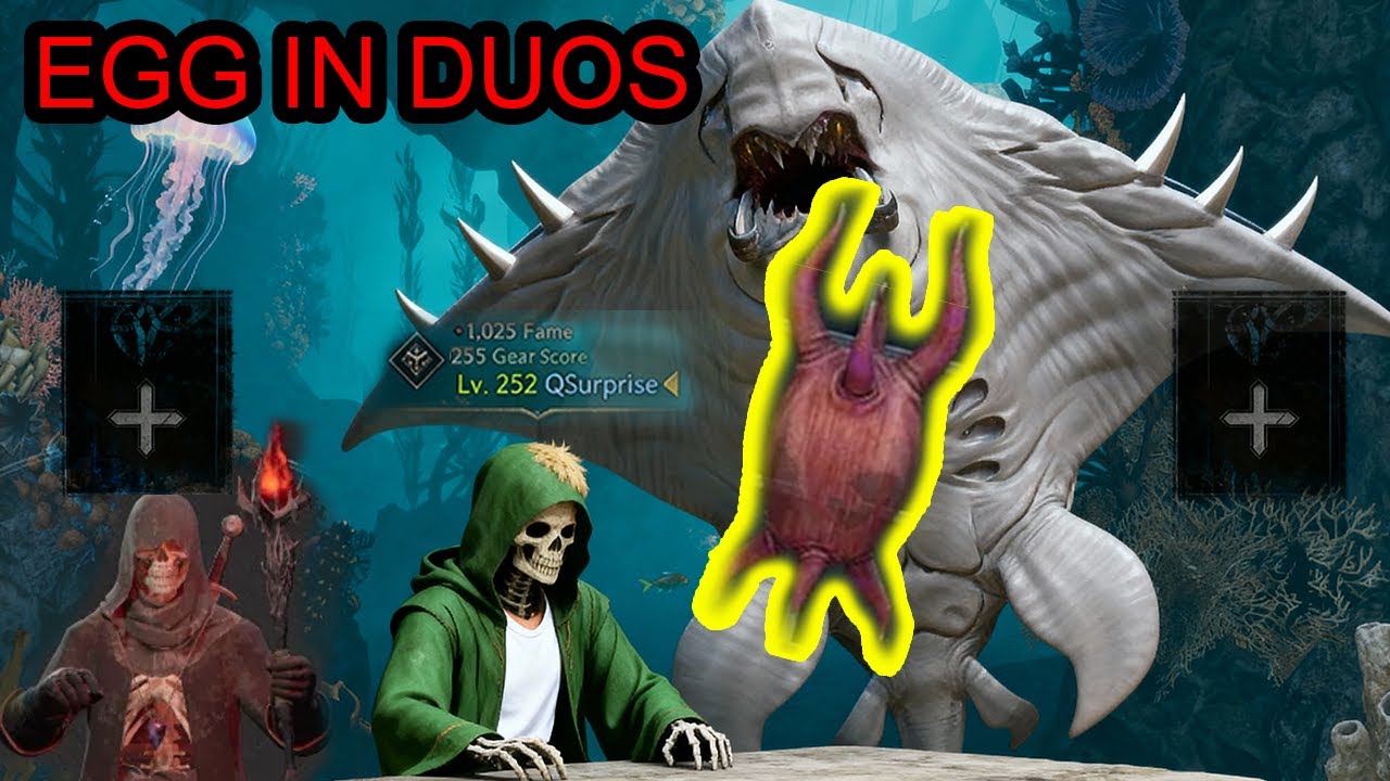 The Egg of Ancient Stingray loot. Easy farm method in Duos.