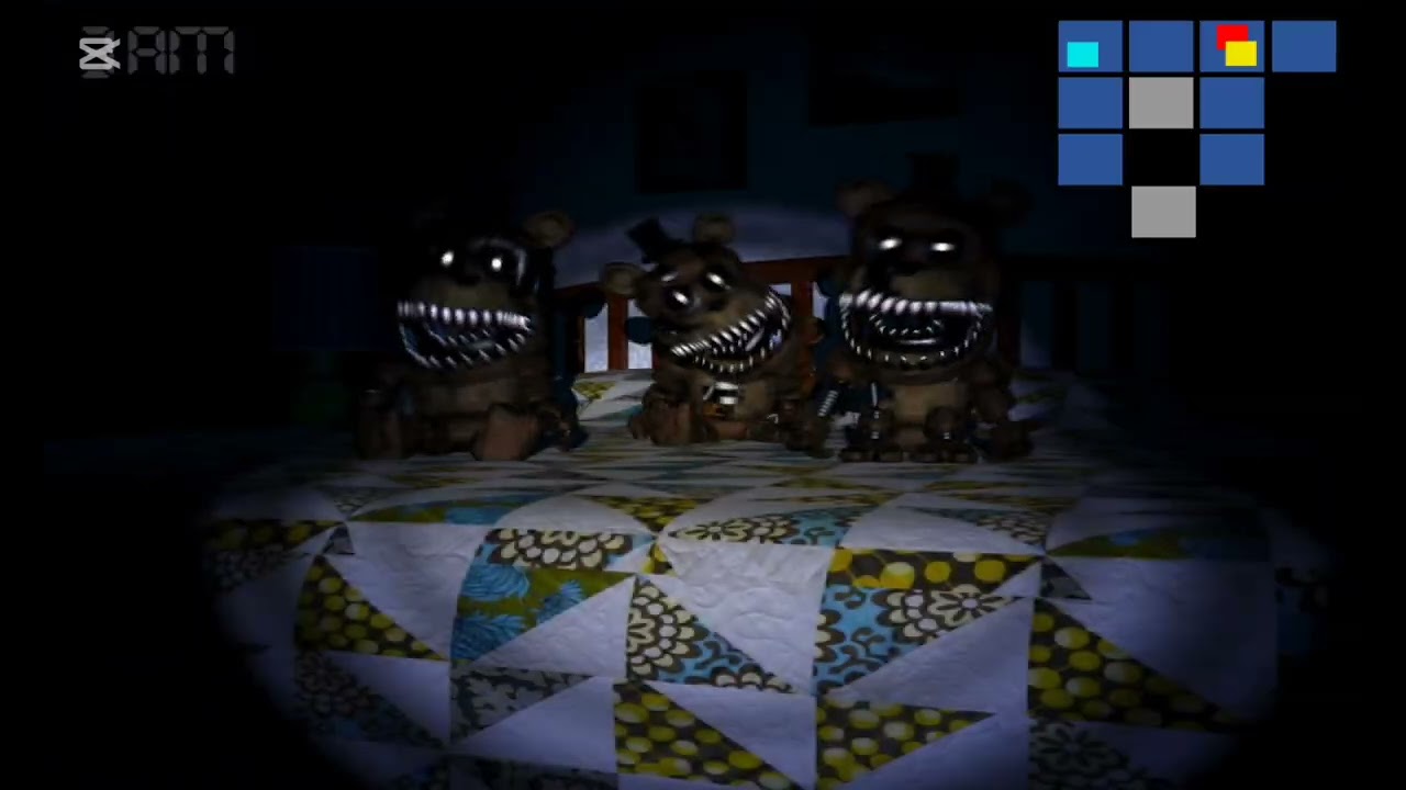 Playing FNAF 4 night 6