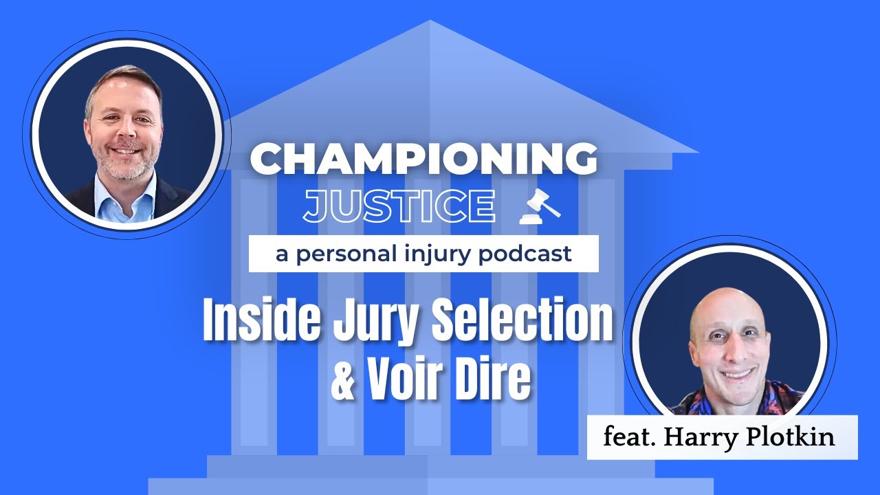 Episode 2: Inside Jury Selection & Voir Dire with Harry Plotkin