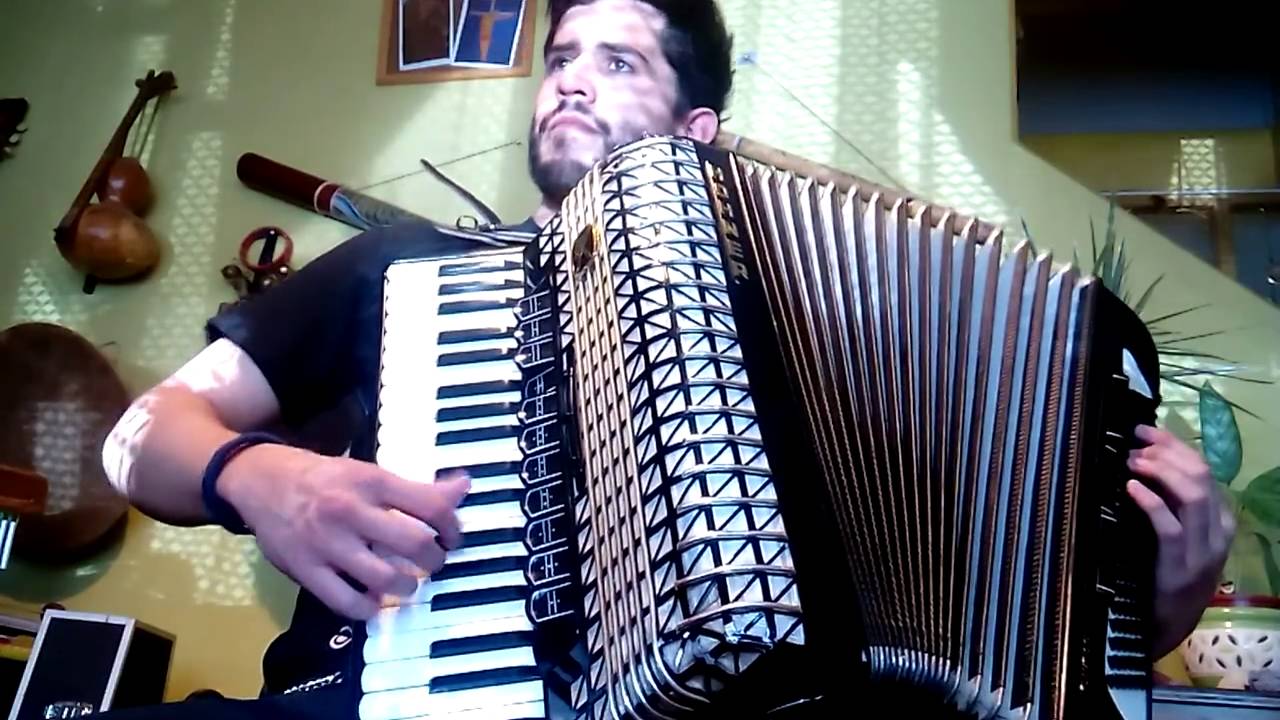 Cueca Chilena, improvisación - Acordeón,  Joaquín Muñoz Donoso