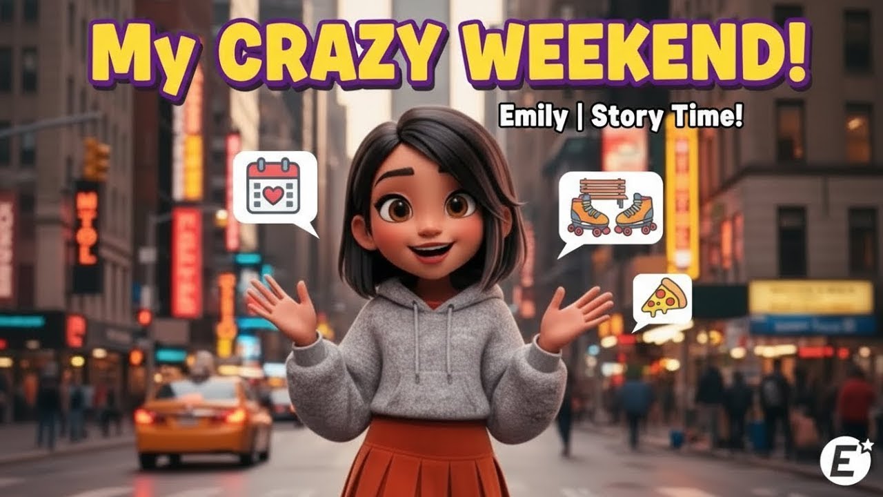 Talking about last weekend | Talking about last weekend using (simple past) | English easy topics