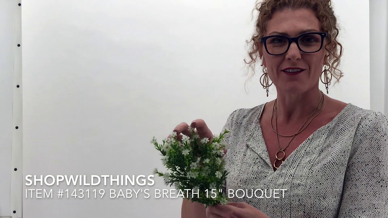 ShopWildThings Baby's Breath Bouquet