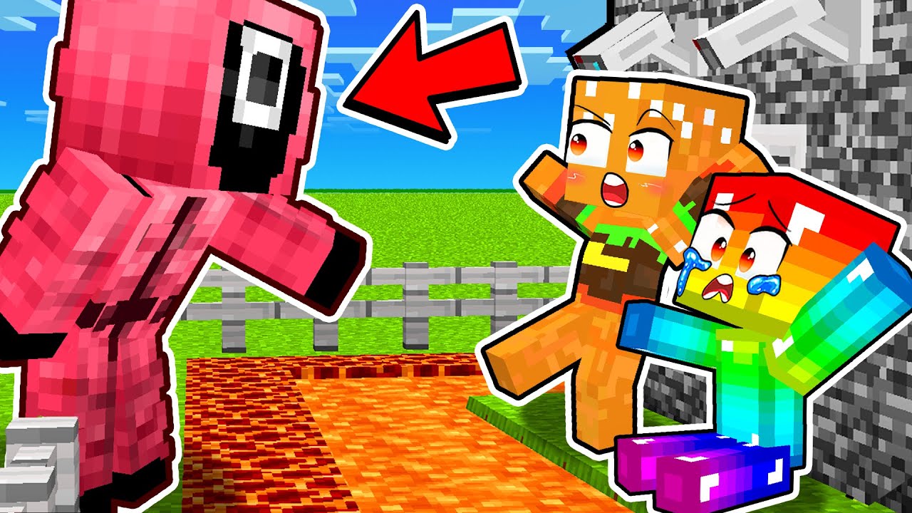 GARDIAN din SQUID GAME vs CEA MAI SECURIZATA BAZA din Minecraft...