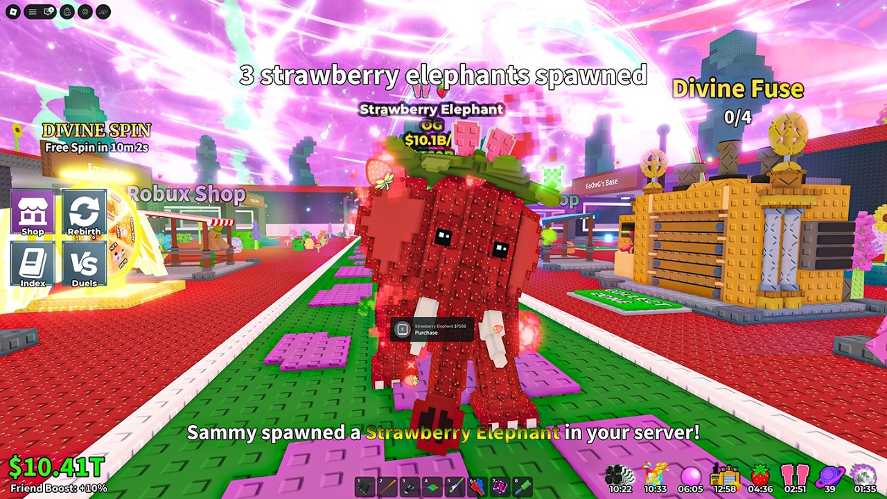 i Got OG Strawberry Elephants in Easter Update - Steal a Brainrot