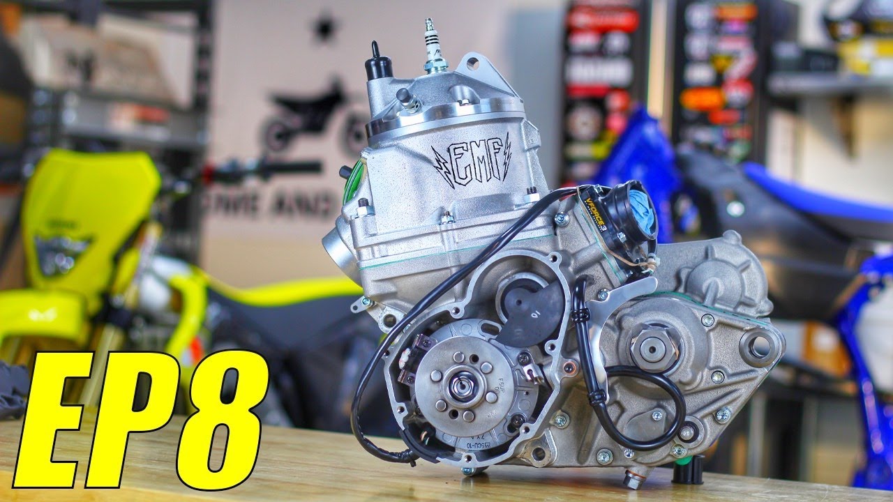 START TO FINISH YZ500 Engine Build 🤯 BRC Racing YZM500 | Steel Frame Yamaha Two Stroke Dirt Bike