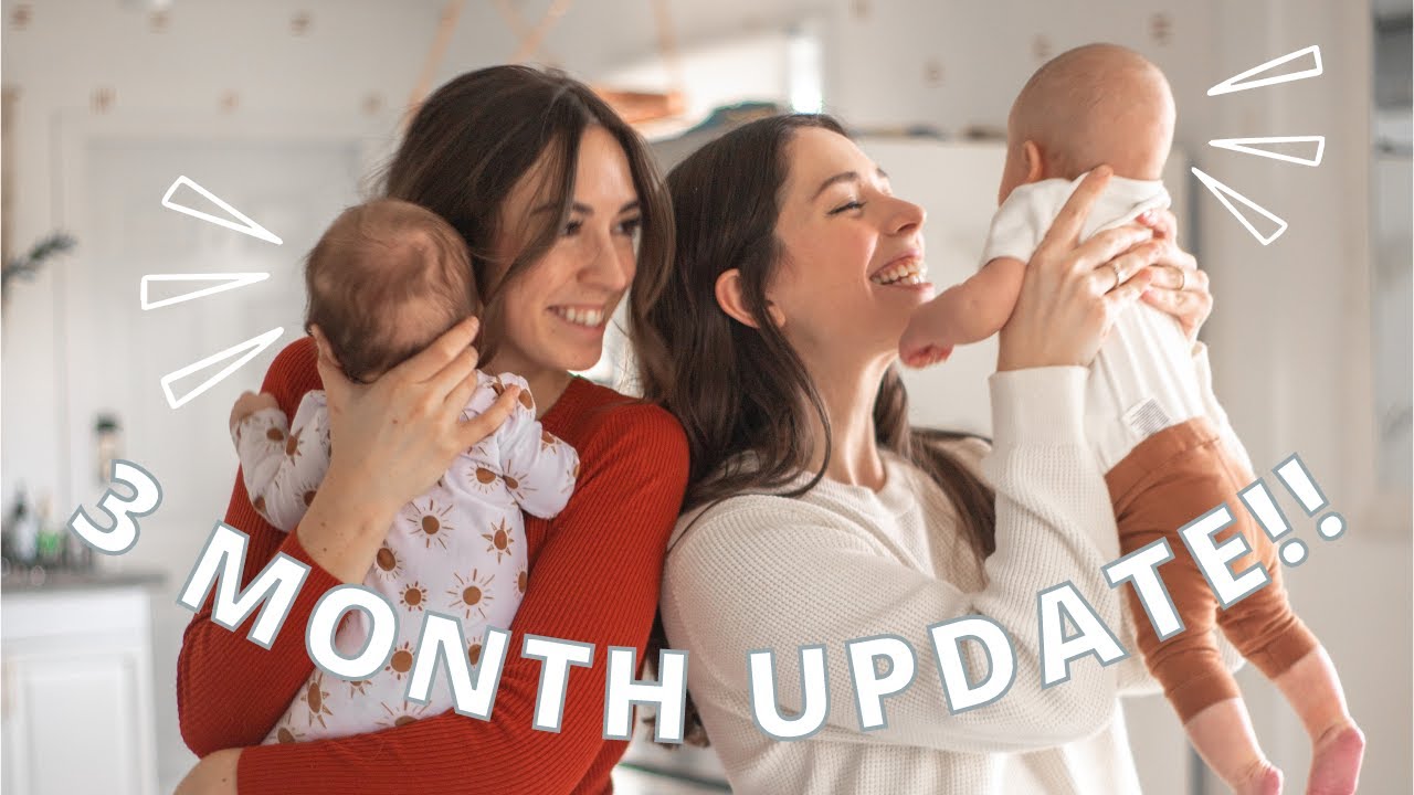 3 month twin update, morning routines & unboxing our silver play button!