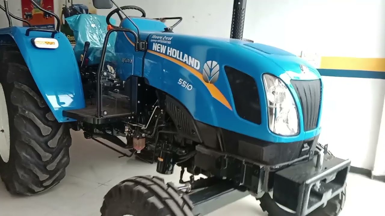 New holland 5510 Excel model 12+12 शटल शिफ्ट गैर के साथ ऑल फ्यूचर फुल लोडेड ट्रक्टर new model launch