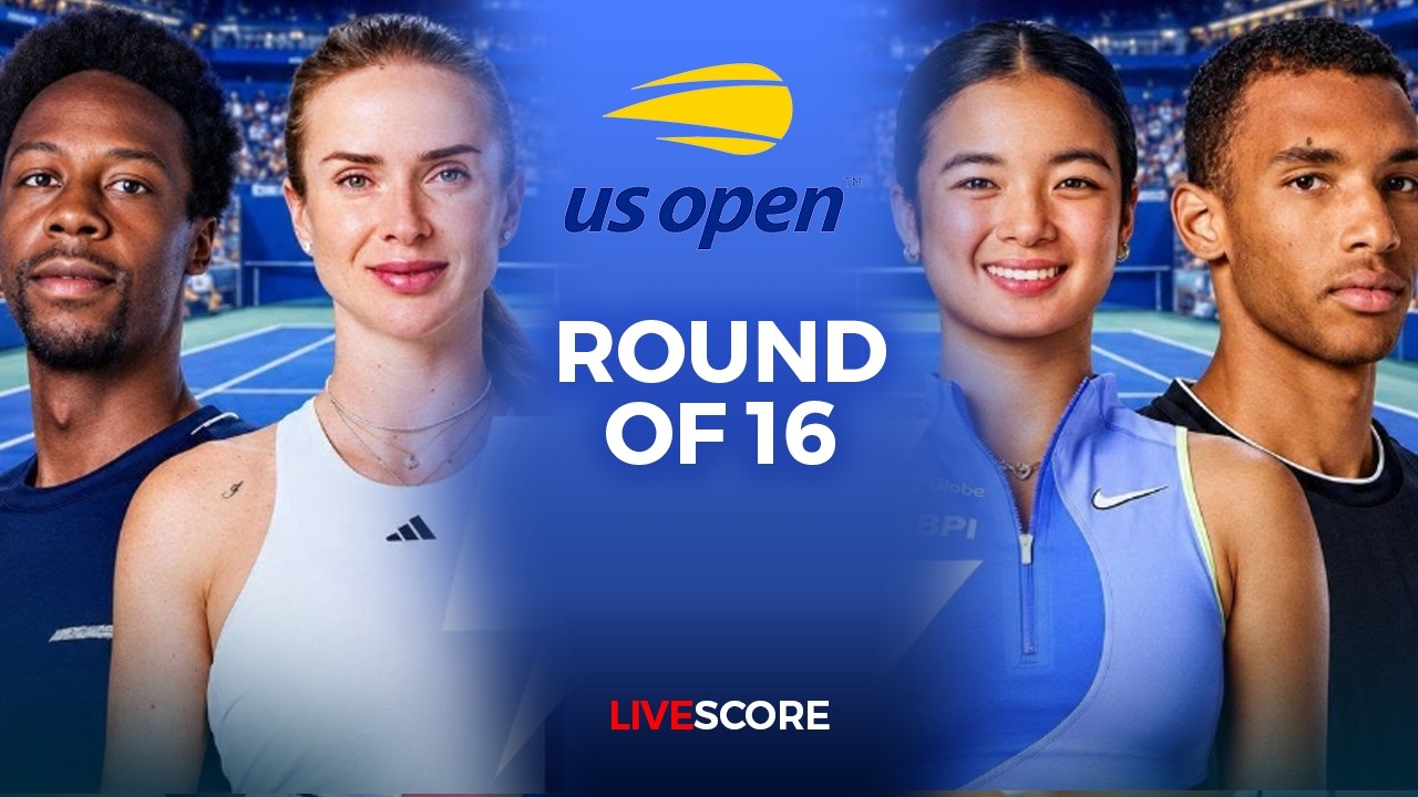 Eala/Auger-Aliassime vs Svitolina/Monfils | LIVE SCORE and STATS | 2026 US Open Mixed Doubles