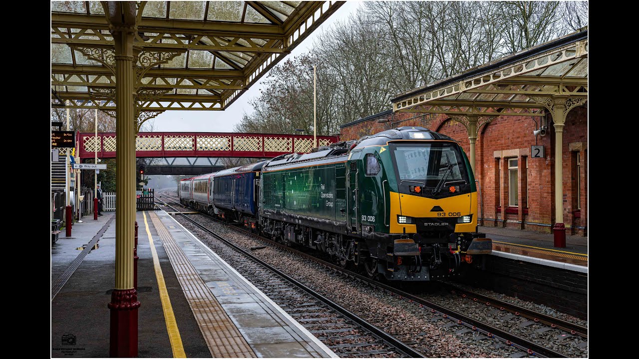 Rail Operations Group 7Q70 | Class 93s TNT 93006 & 93008 Hauling Class 175s | Melton Mowbray 2026