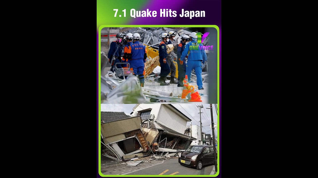 Powerful 7.1 Quake Rocks Japan, Damages Historic Kumamoto Castle | One Voice