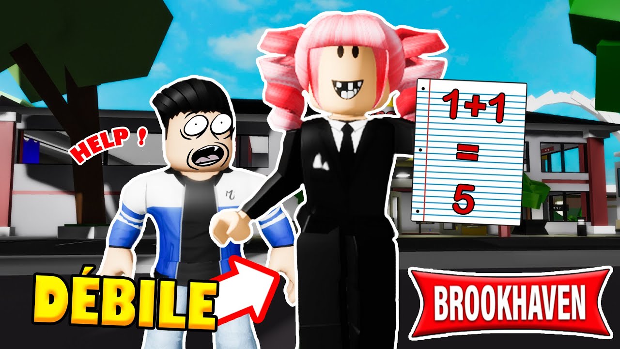 D&Eacute;BILE QUI DEVIENS PROFESSEUR SUR BROOKHAVEN | ROBLOX BROOKHAVEN RP