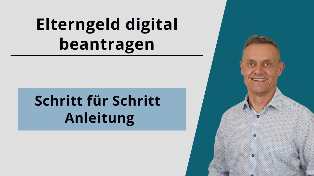 Elterngeldantrag ausf&uuml;llen - digital online beantragen