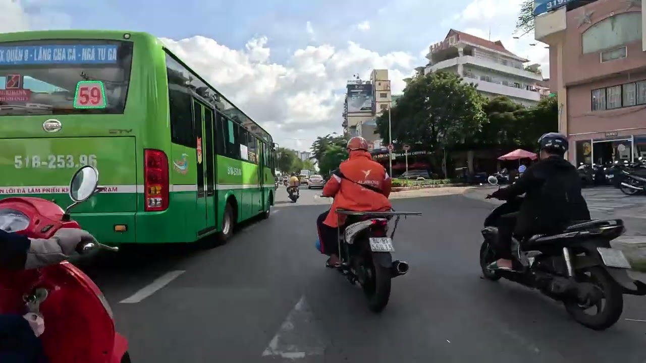 Đường Lý Thường Kiệt Quận Tân Bình, Quận 10, Quận 11, Quận 5  Sài Gòn HCM [Thuyết minh]