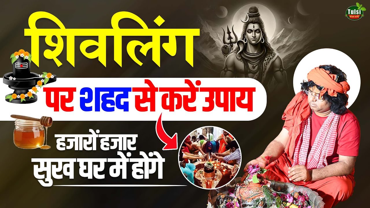शिवलिंग पर शहद से करें उपाय, हजारों हजार सुख घर में होंगे | Acharya Shri Kaushik Ji Maharaj
