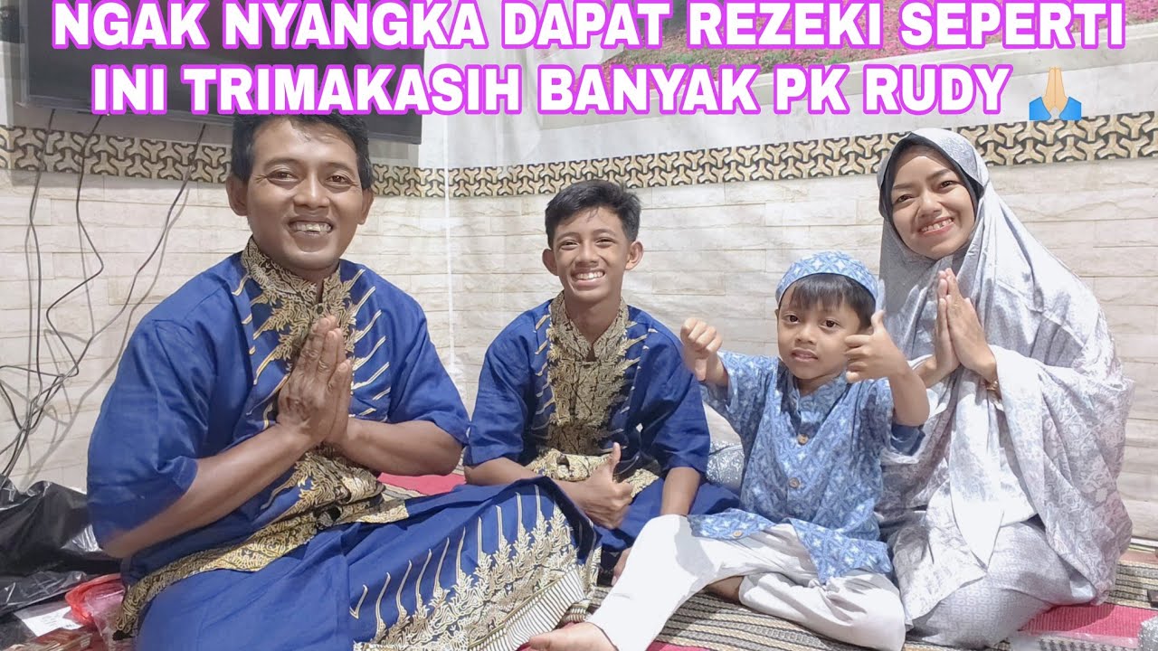 NGAK NYANGKA DAPAT REZEKI SEPERTI INI TRIMAKASIH BANYAK PK RUDY