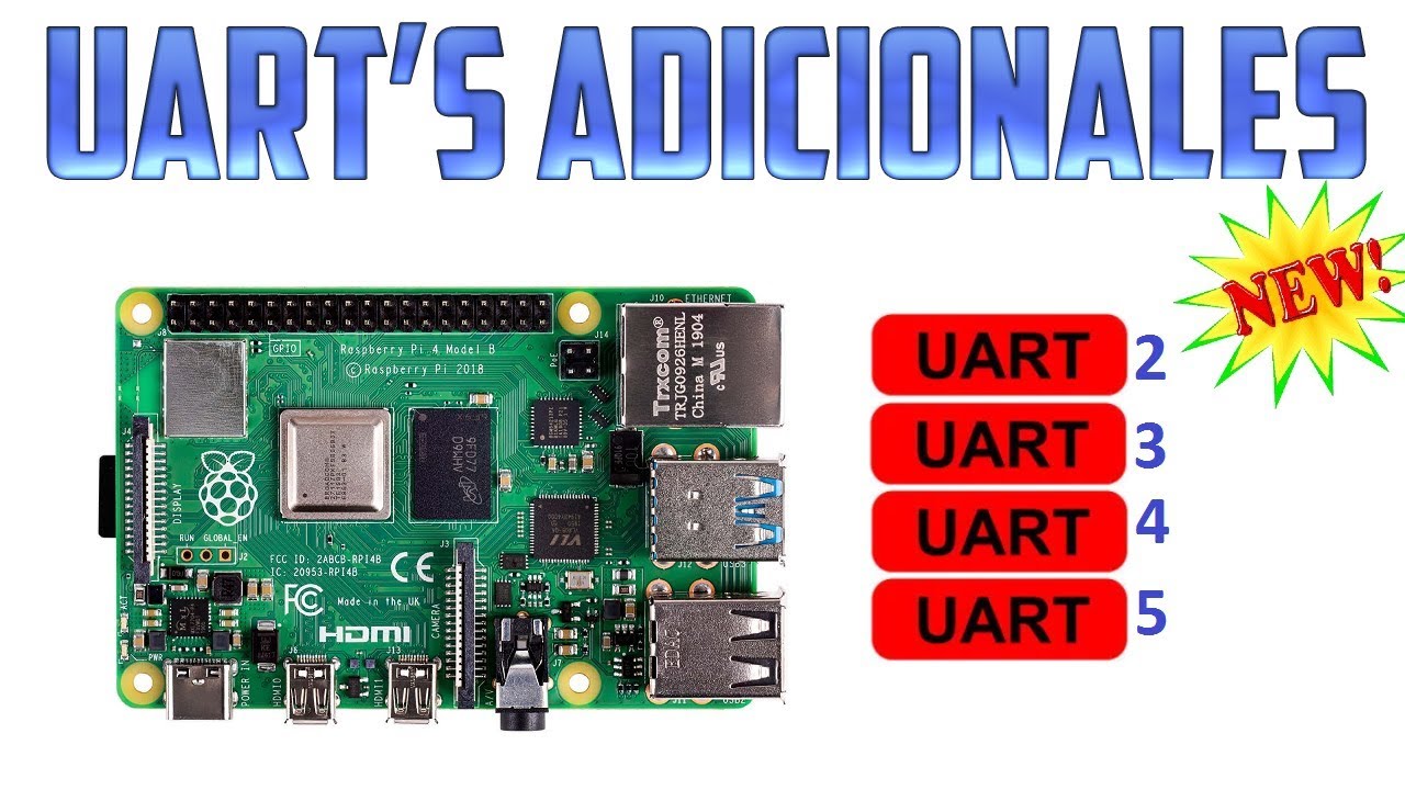 Test UART adicionales Raspberry Pi 4