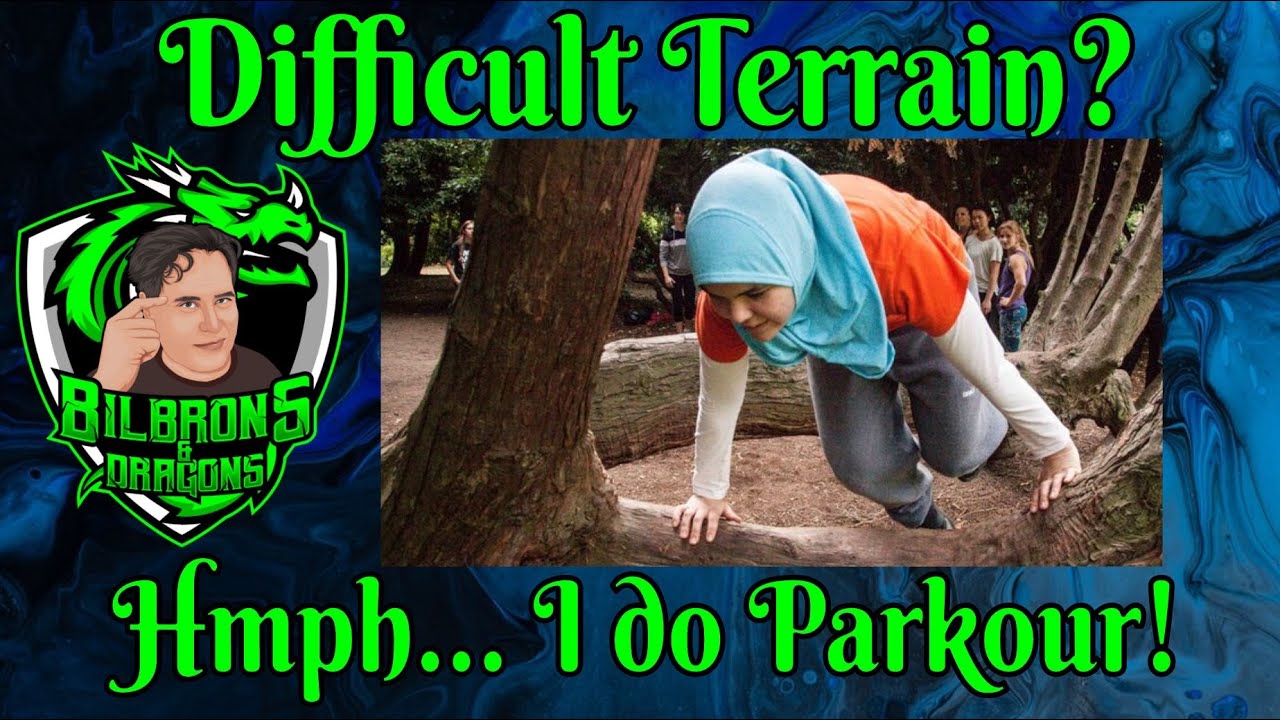 Difficult Terrain vs. Parkour - D&D 5e #short